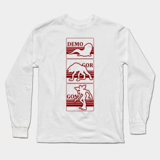 Demogorgon Evolution Stranger Things Long Sleeve T-Shirt